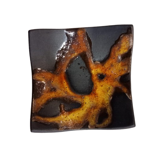 Black ceramic bowls by Þoa