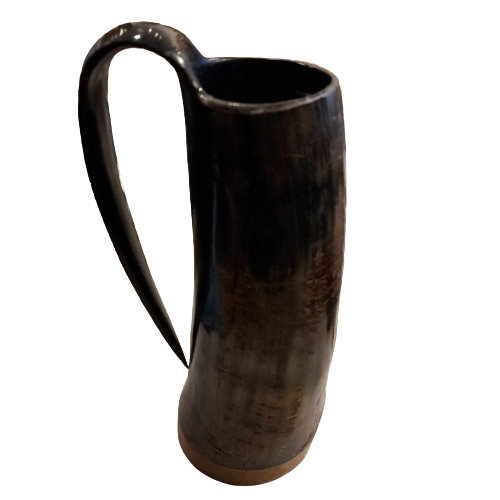 Thin horn mugs