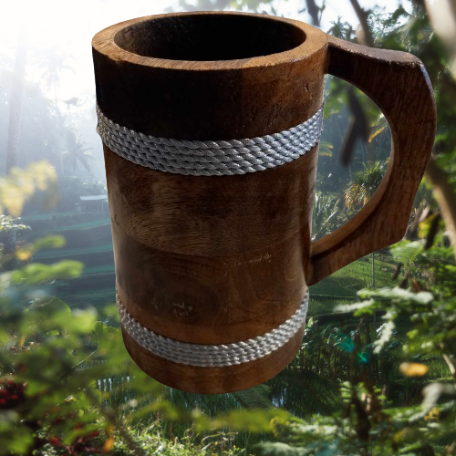 Wooden mugs
