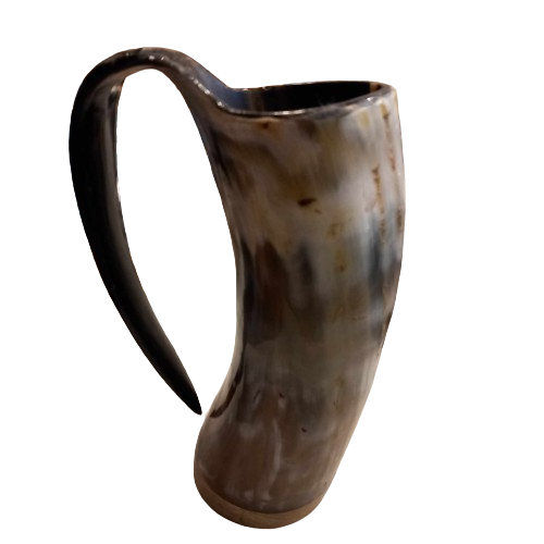 Thin horn mugs