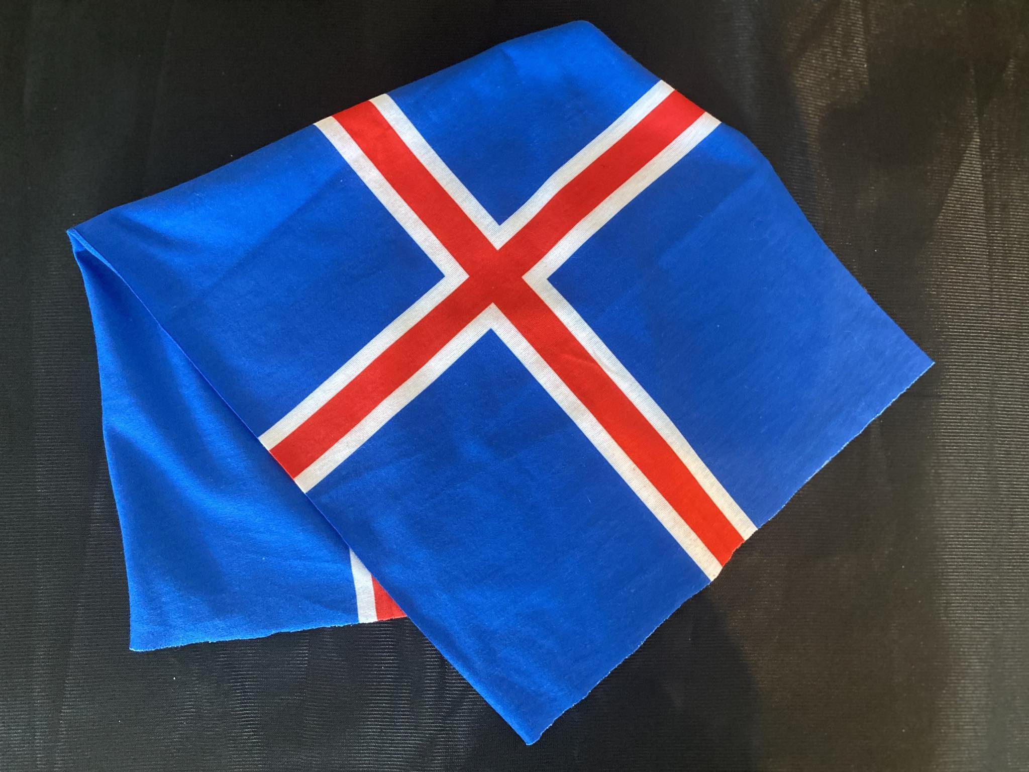 Neck Warmer With Iceland Flag