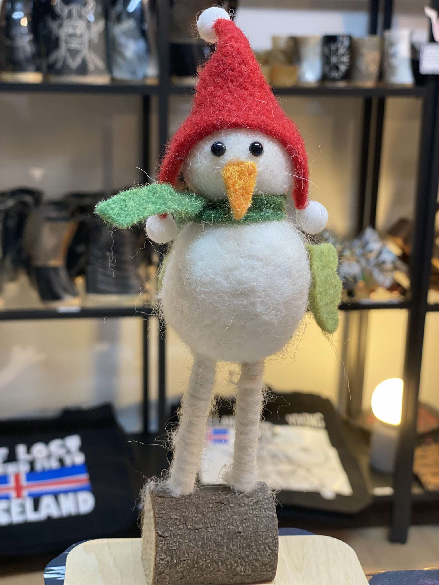Felted wool Bird 