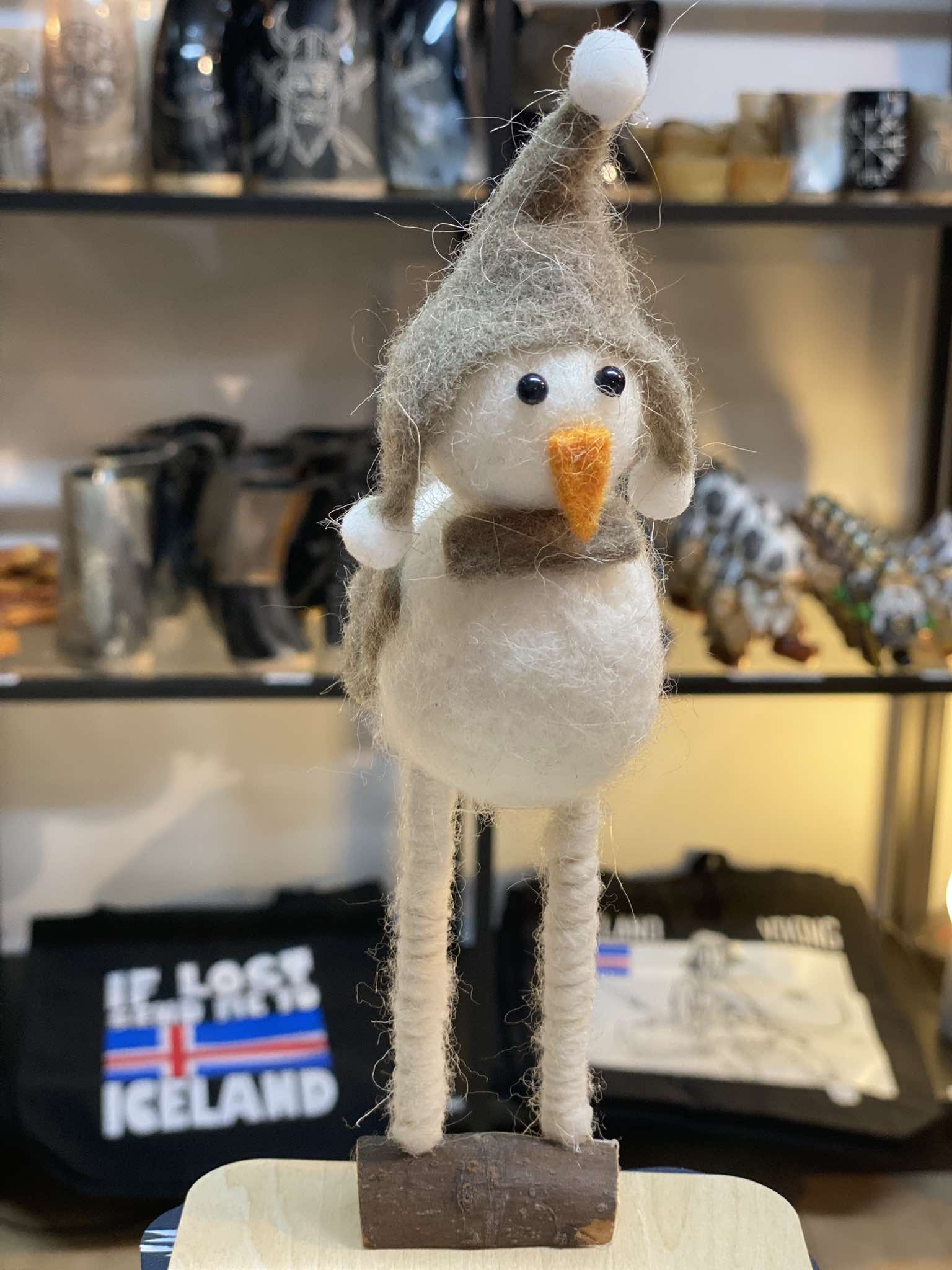 Felted wool Bird 