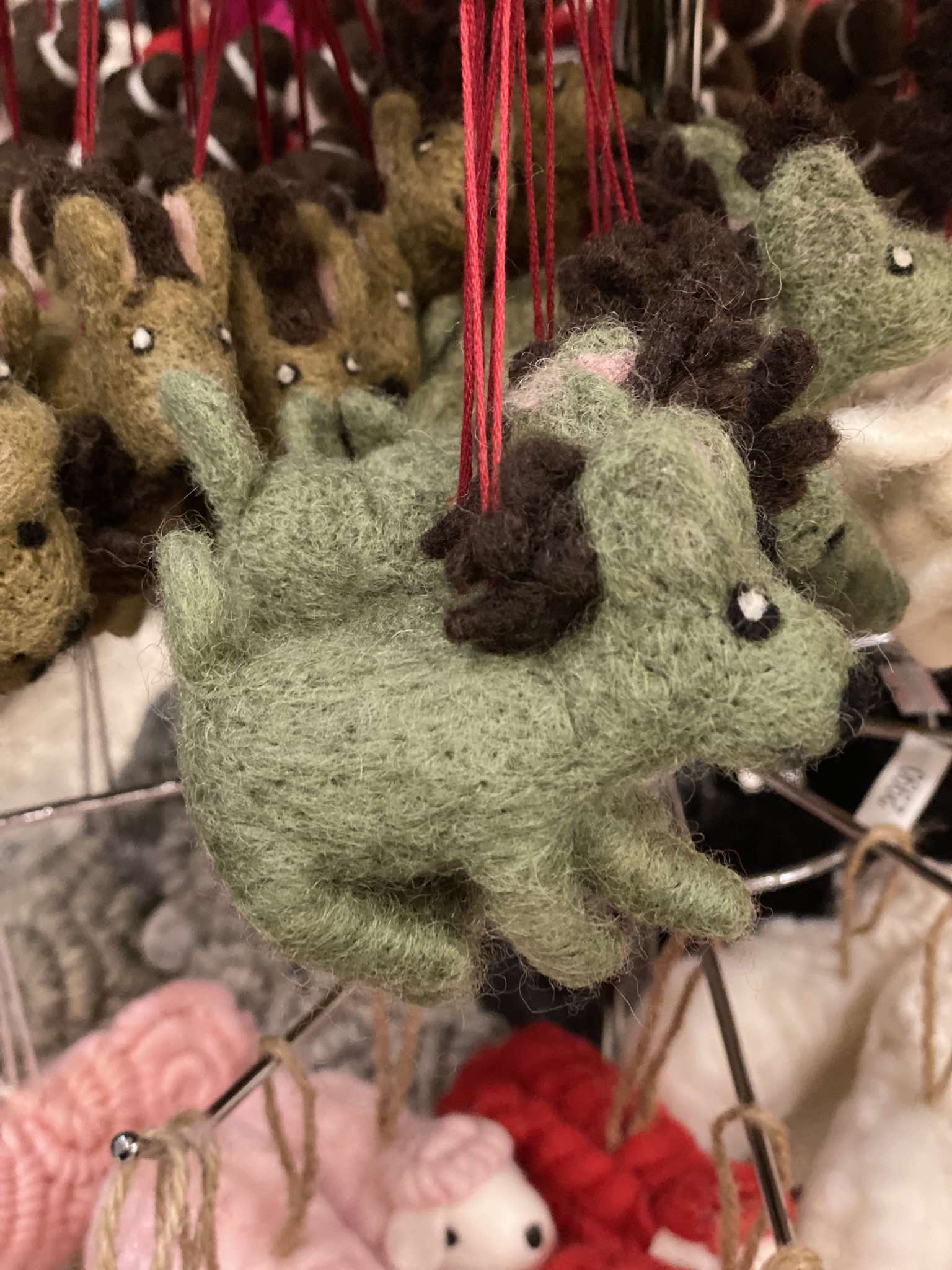 Felted Wool Ornaments