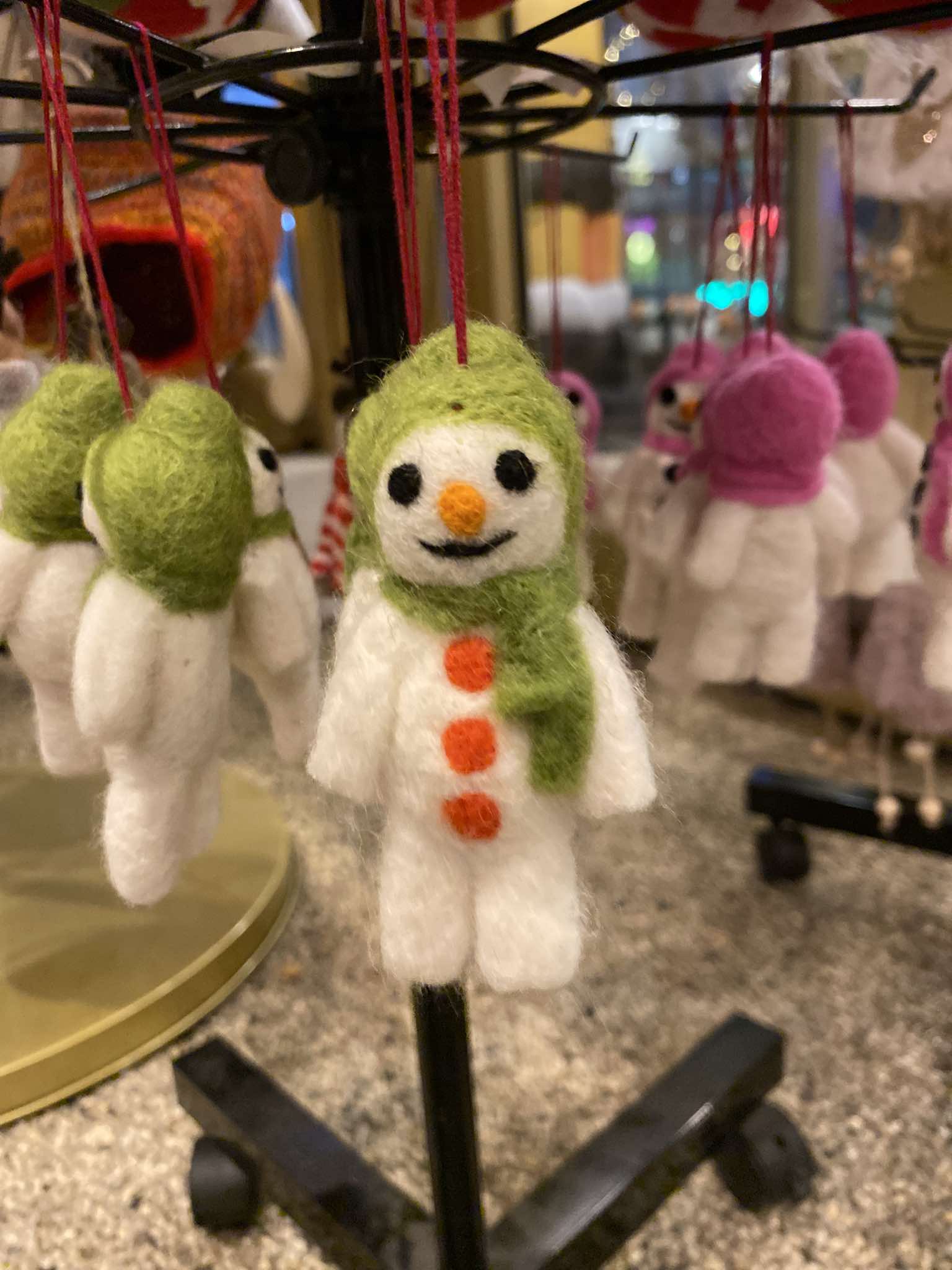 Felted Wool Ornaments