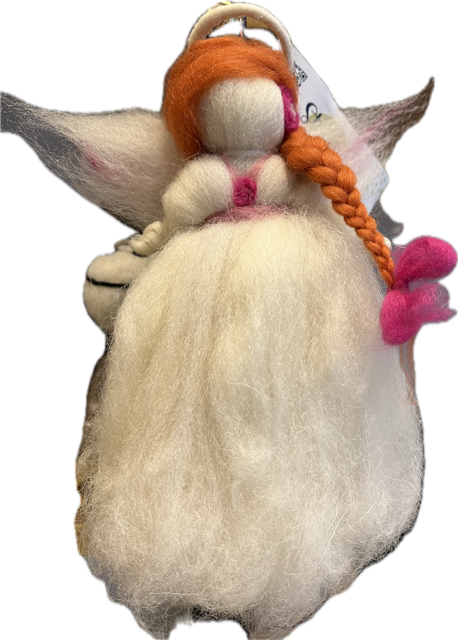 Handmade Angels and Fairies in 100% Icelandic Wool