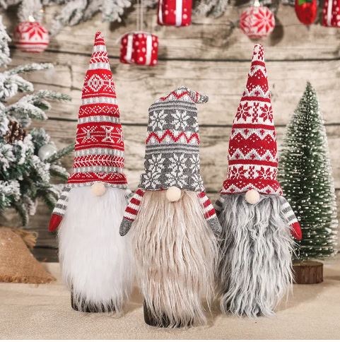 Santa Clauss Wine Bottle Covers