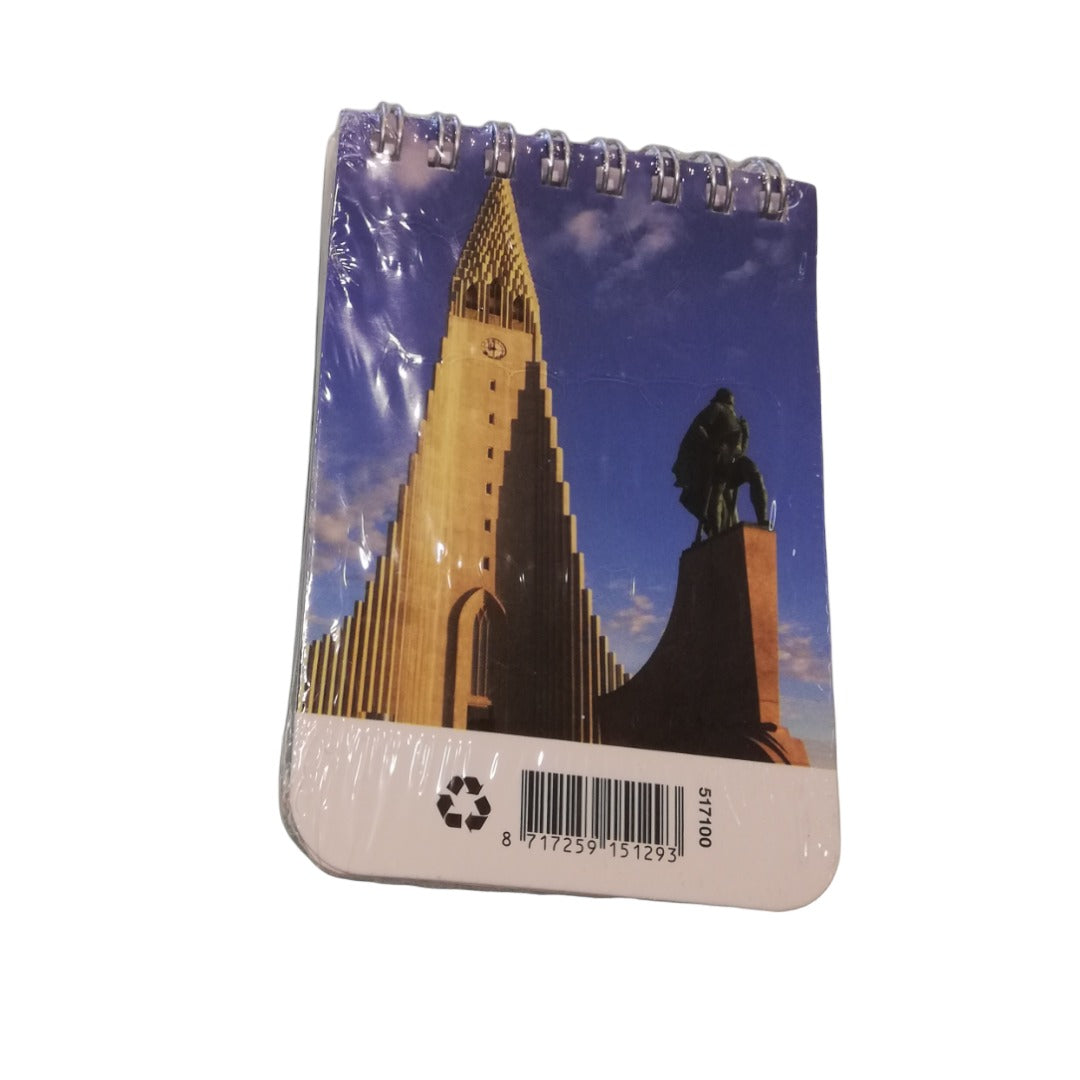 Notebooks in various styles with Icelandic landscapes