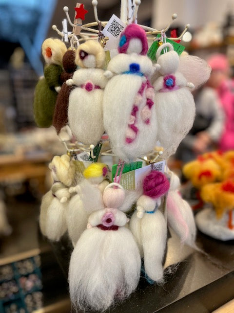 Handmade Angels and Fairies in 100% Icelandic Wool