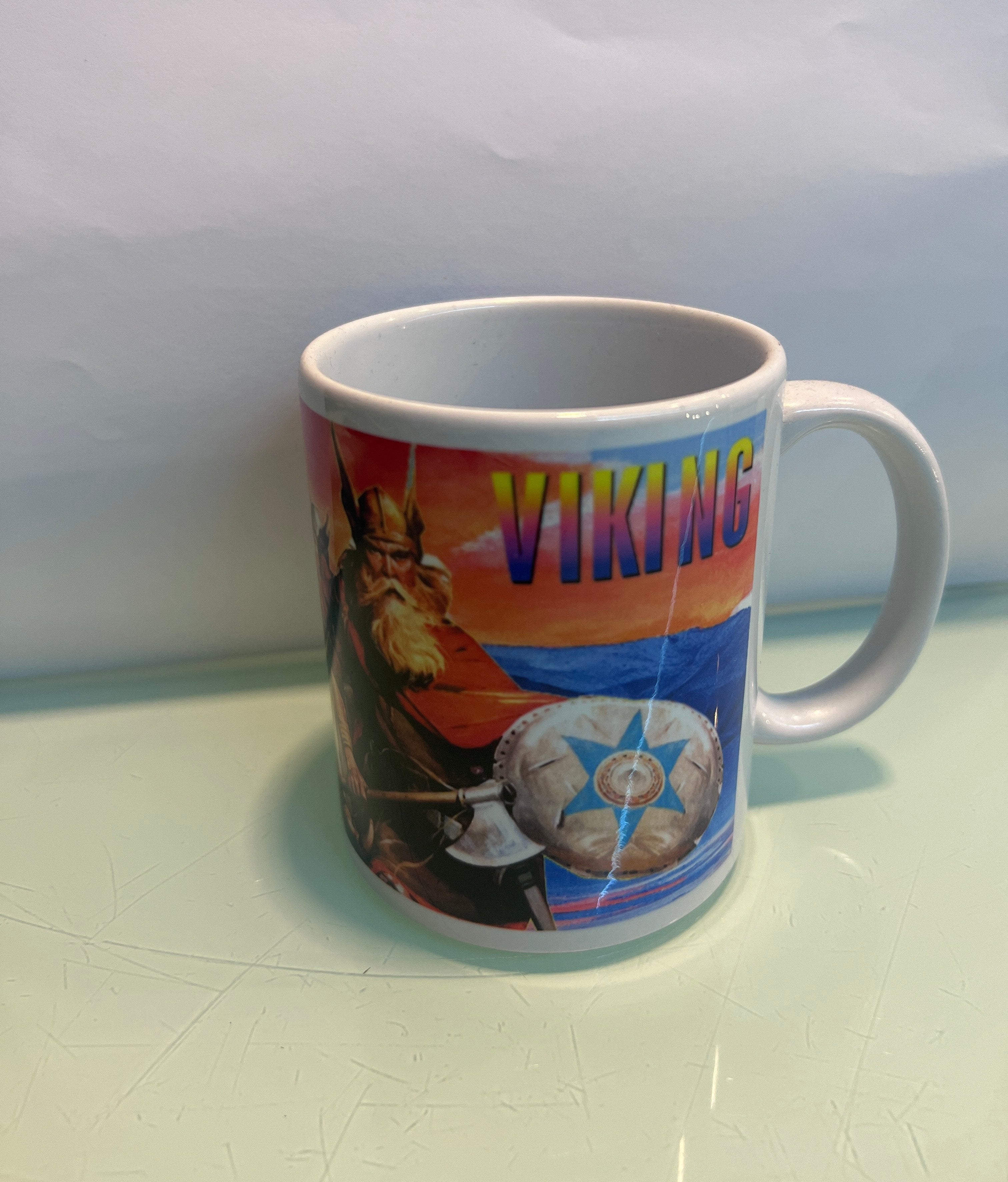 Colourfull viking cup