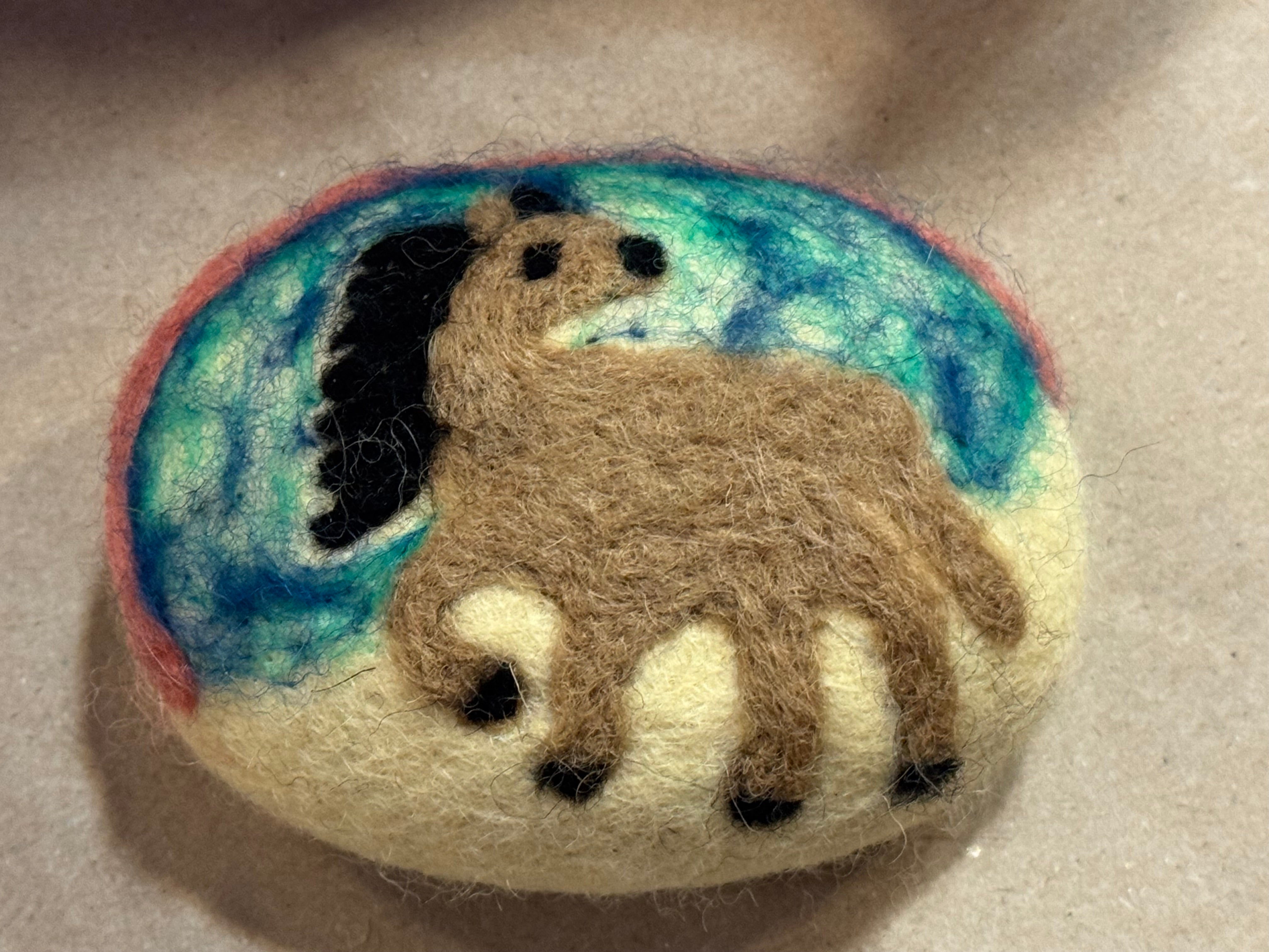 Soap Wrapped in the wool
