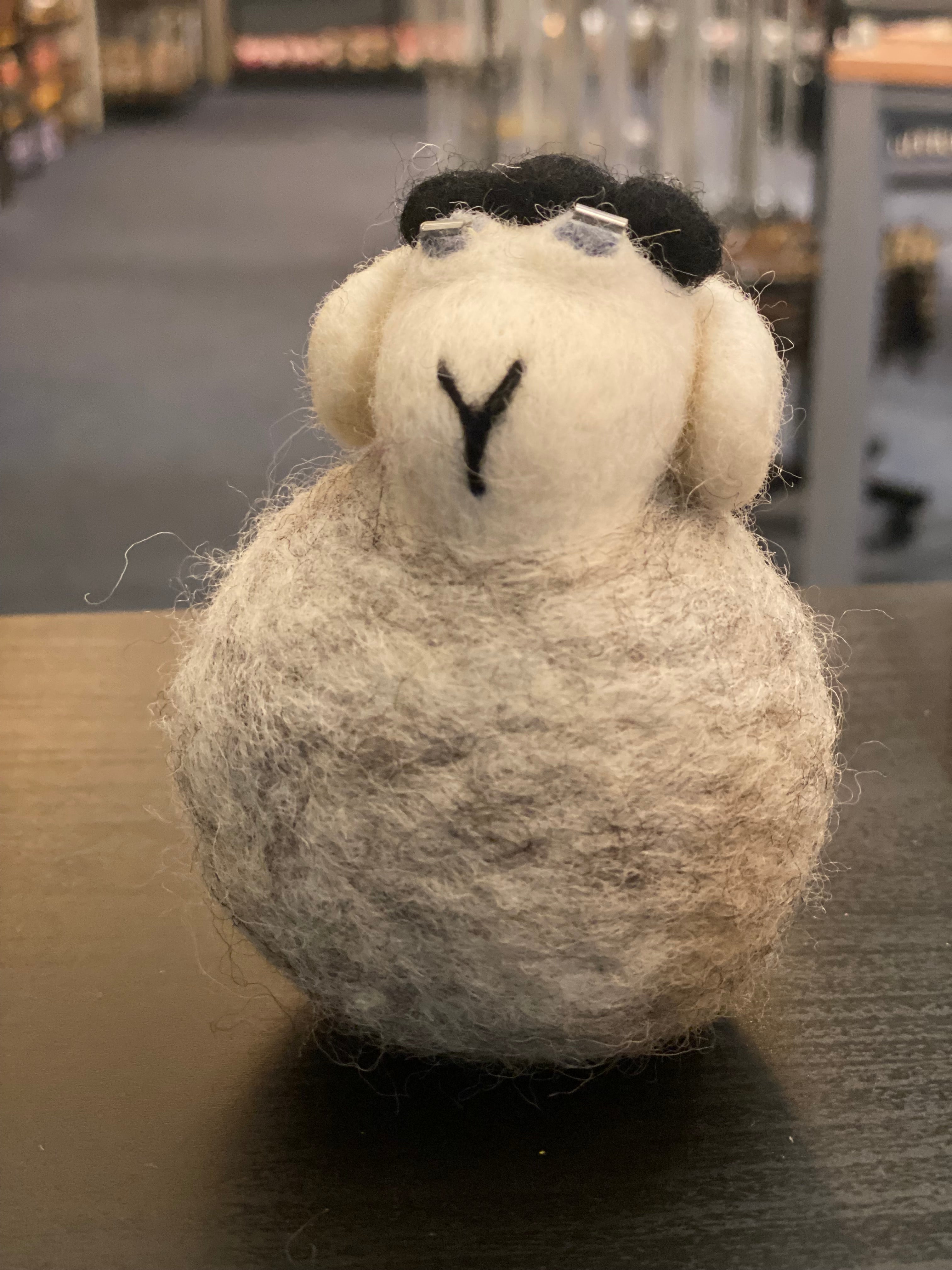 Felted wool toy