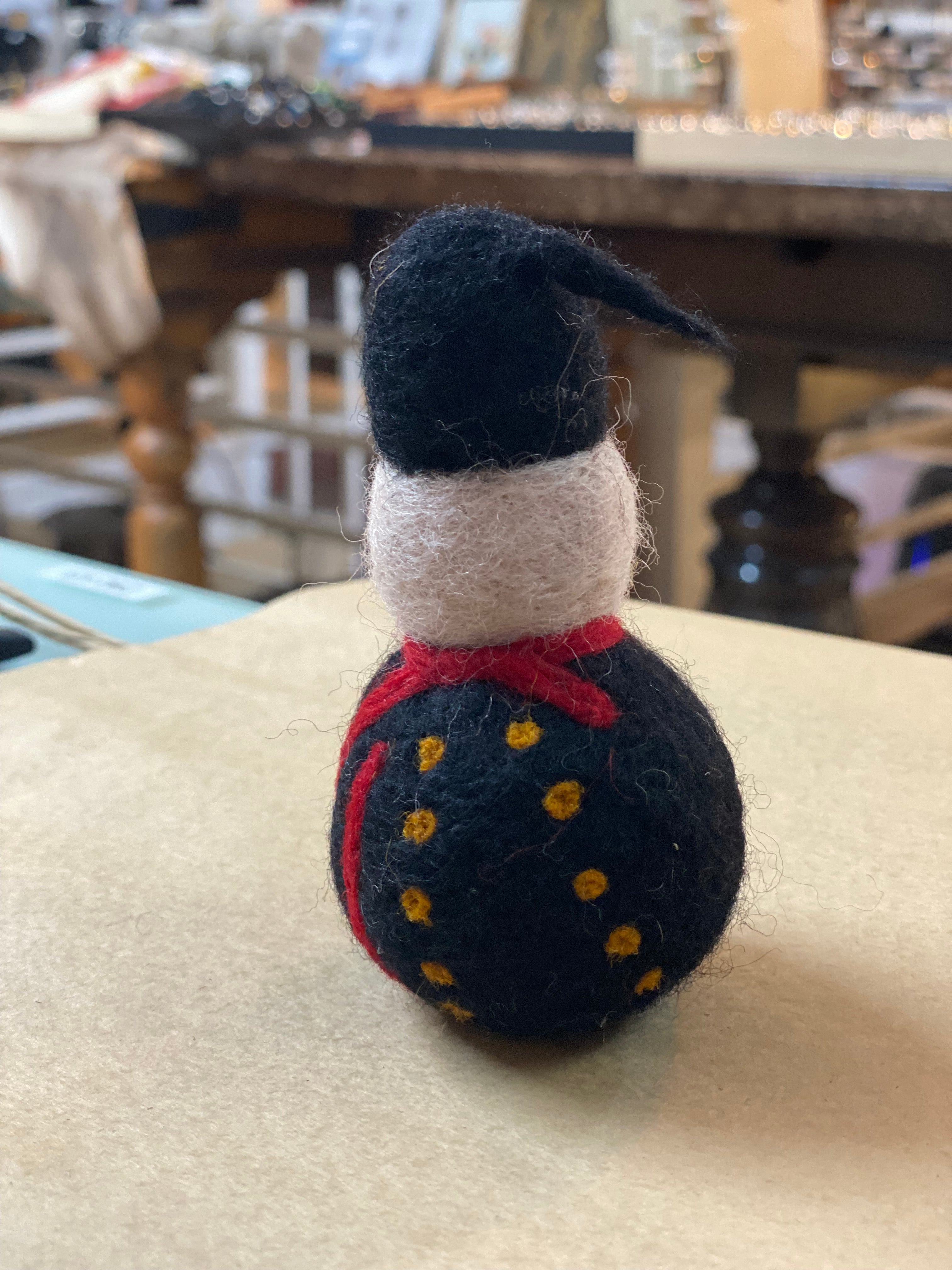 Felted wool toy