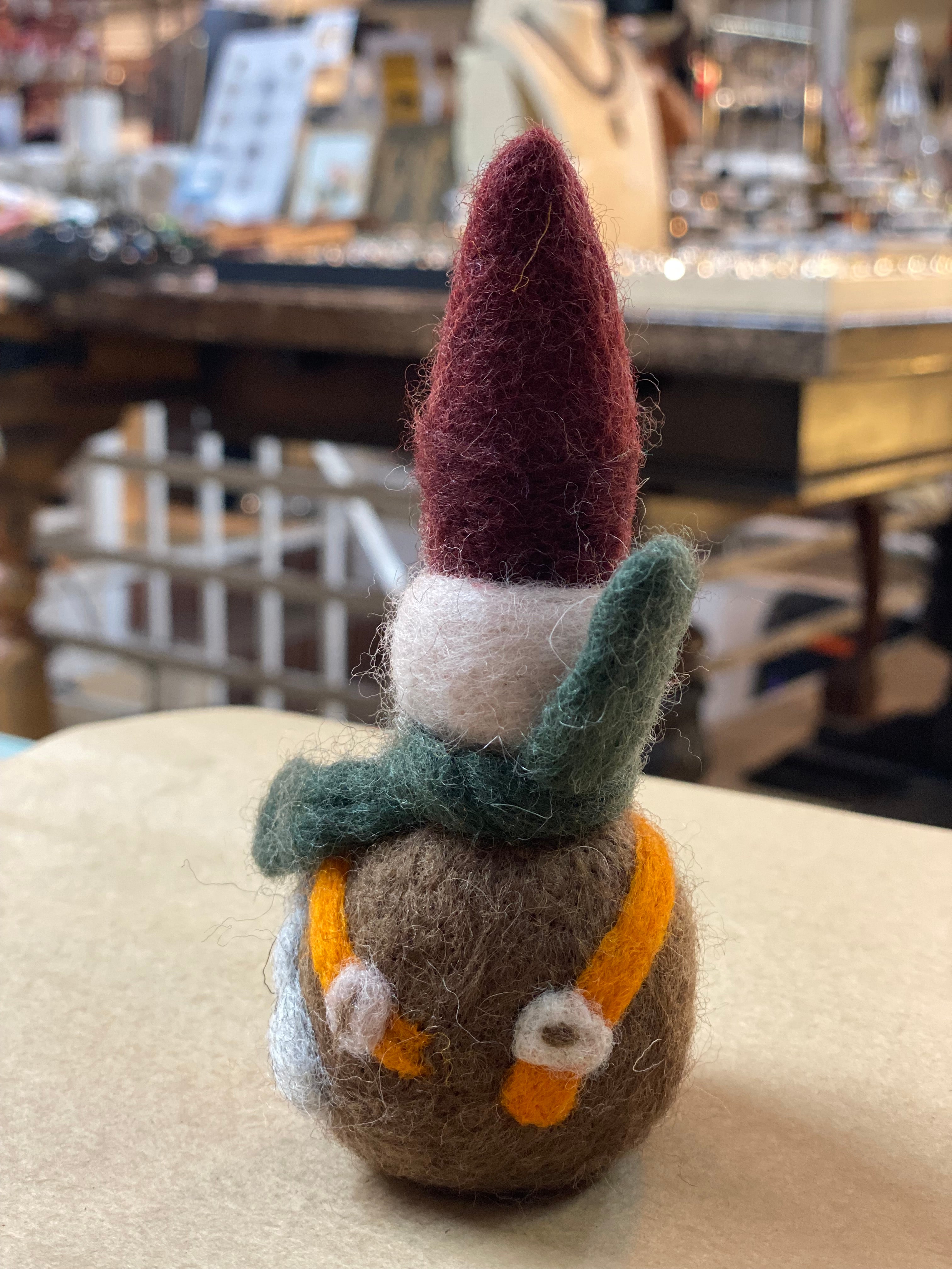Felted wool toy