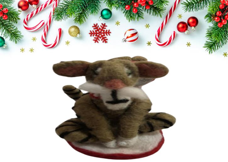 Woolen Christmas characters