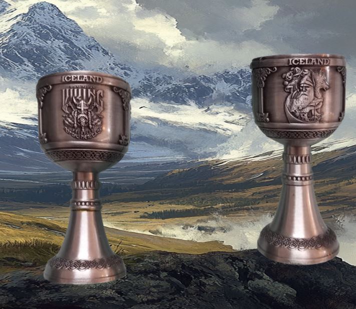 Metal shot glass
