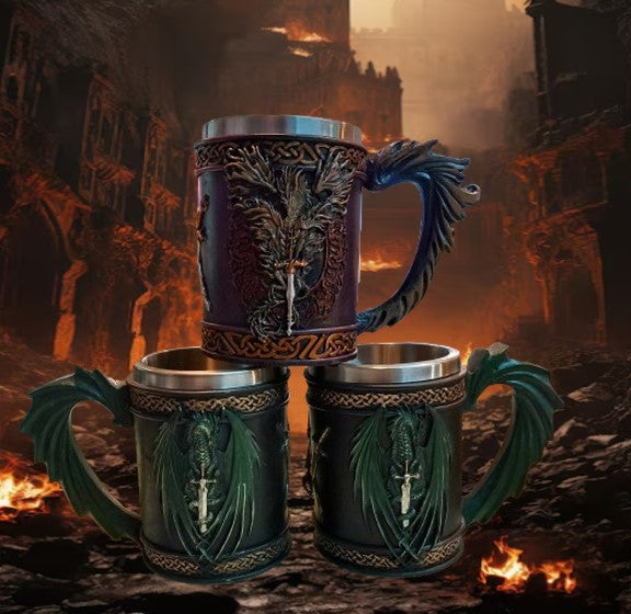 Dragon mugs