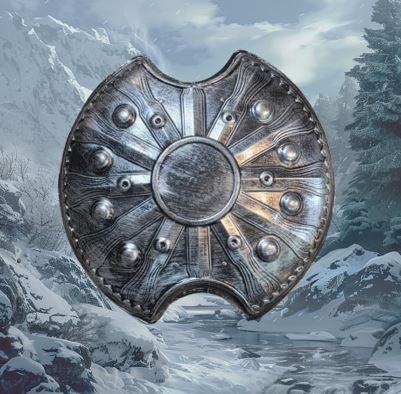 Plastic viking shields