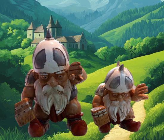 Ceramic Viking Statues