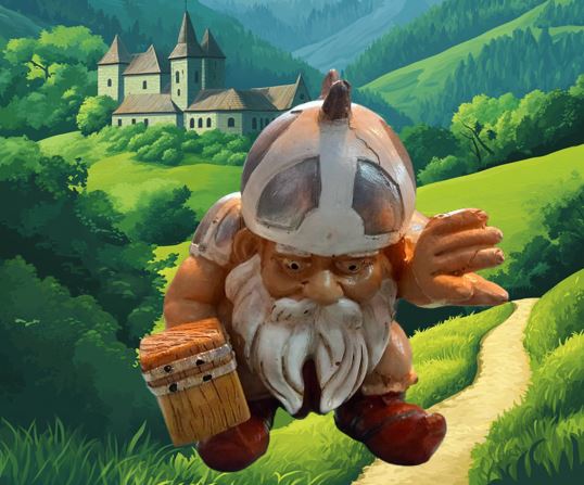 Ceramic Viking Statues