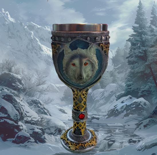 White Wolf wine cupe