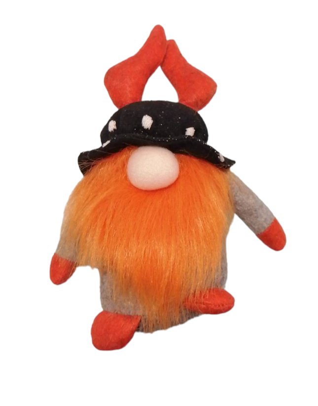 Small ginger bearded gnome teddy