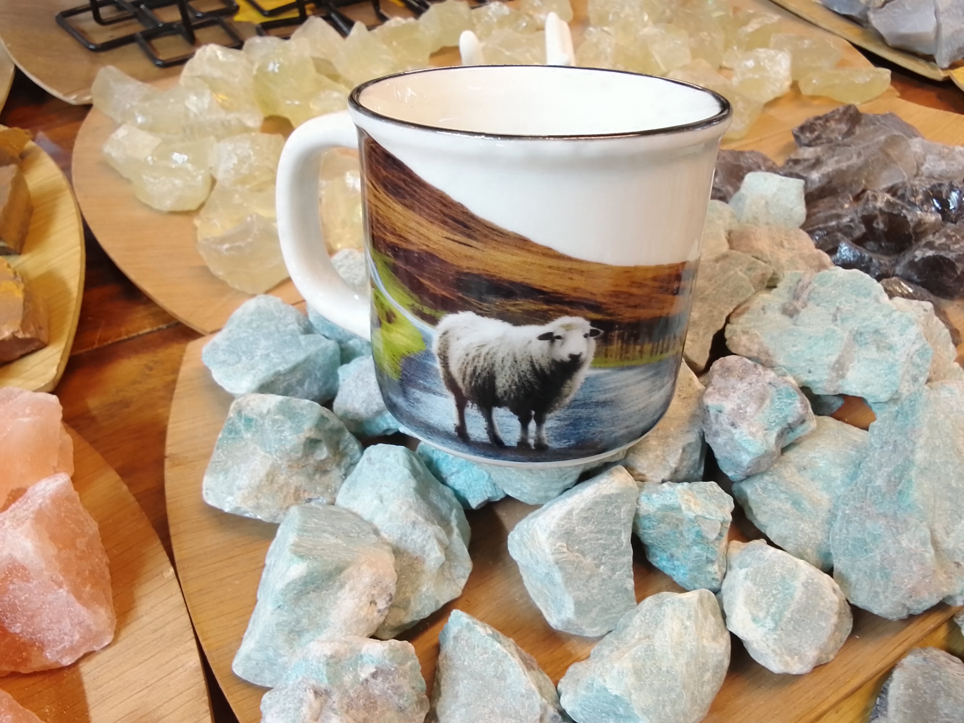 Ceramic Cup Sheep