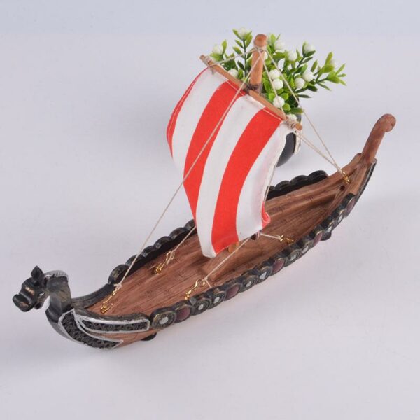 Retro Viking Pirate Ship
