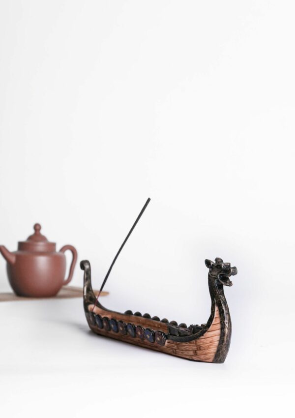 Viking Ship Incent holder