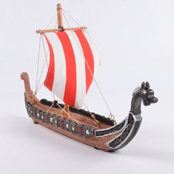 Retro Viking Pirate Ship