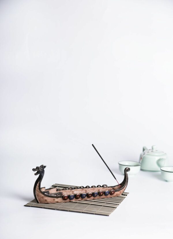 Viking Ship Incent holder
