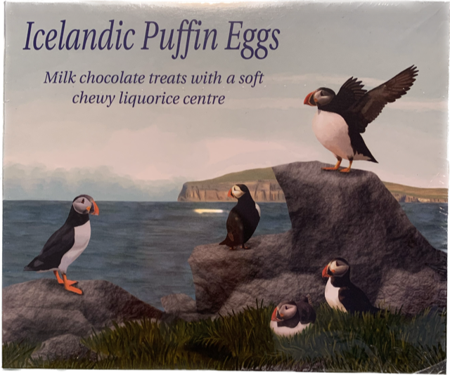 Chocolate Box with Puffin Eggs