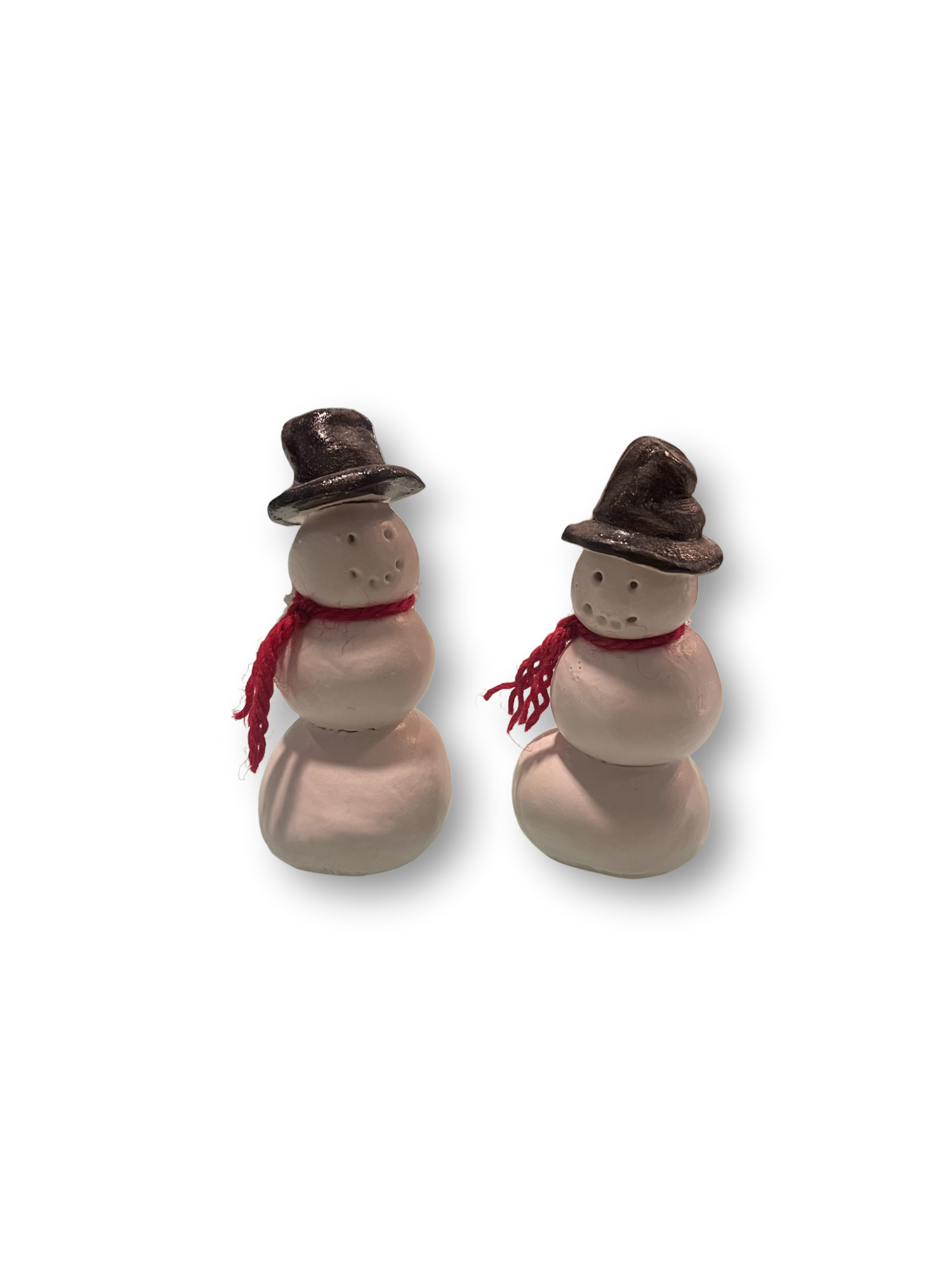 Handmade Ceramic Snowman by Rósa Fanney