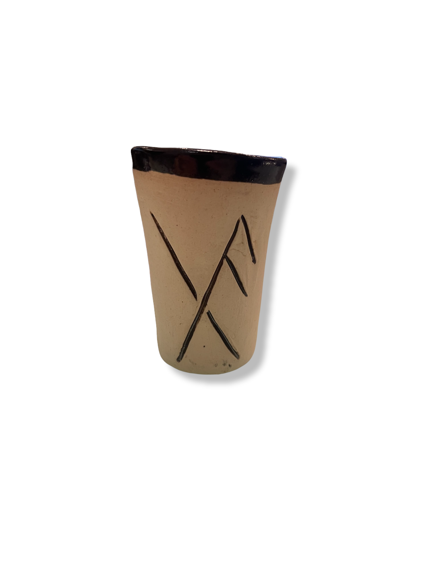 Ceramic  Glass with Rune Charms by Þoa