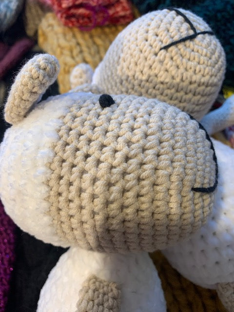 Hand Knitted Sheep 100% Icelandic Wool